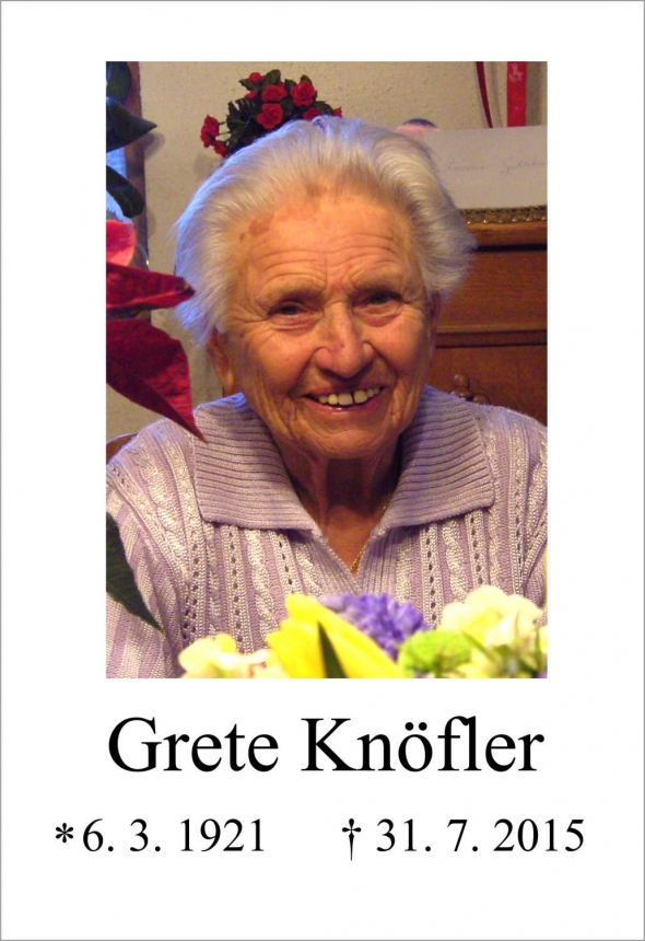 Grete Knöfler