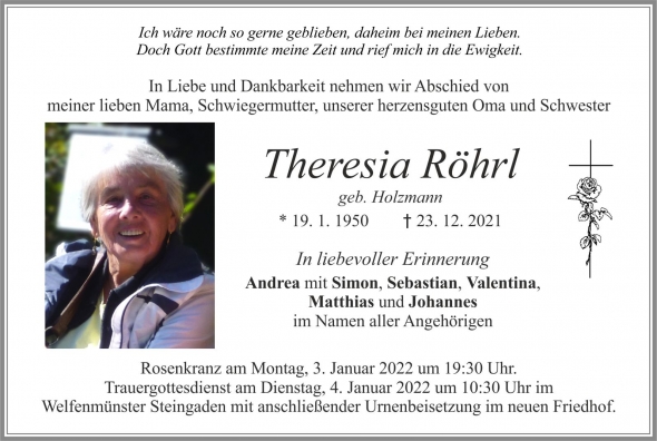 Theresia Röhrl