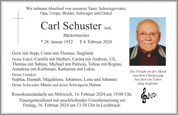 Carl Schuster