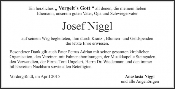 Josef Niggl