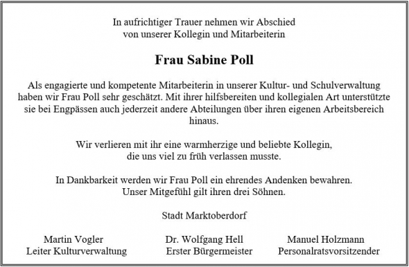 Sabine Poll