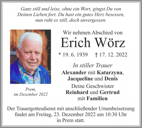 Erich Wörz