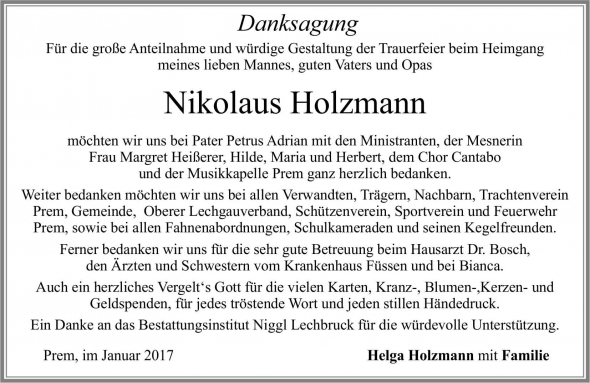 Nikolaus Holzmann