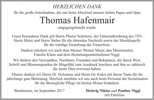 Thomas Hafenmair