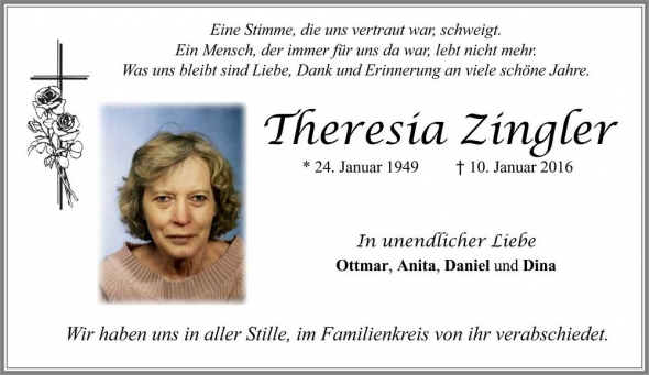 Theresia Zingler