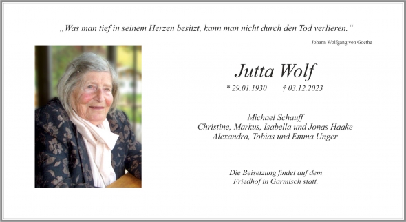 Jutta Wolf