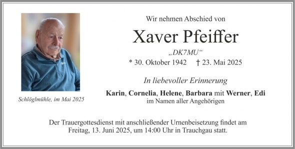 Xaver Pfeiffer