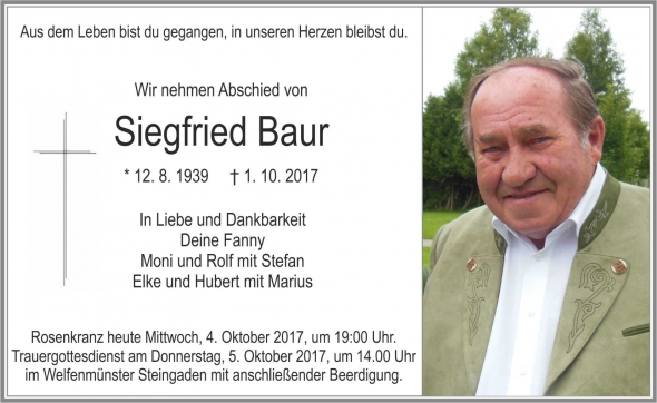 Siegfried Baur
