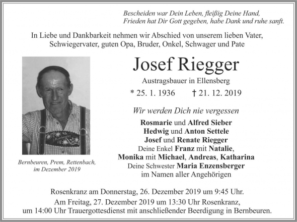 Josef Riegger