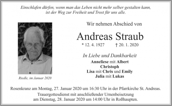 Andreas Straub