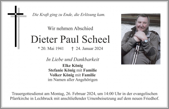 Dieter Paul Scheel