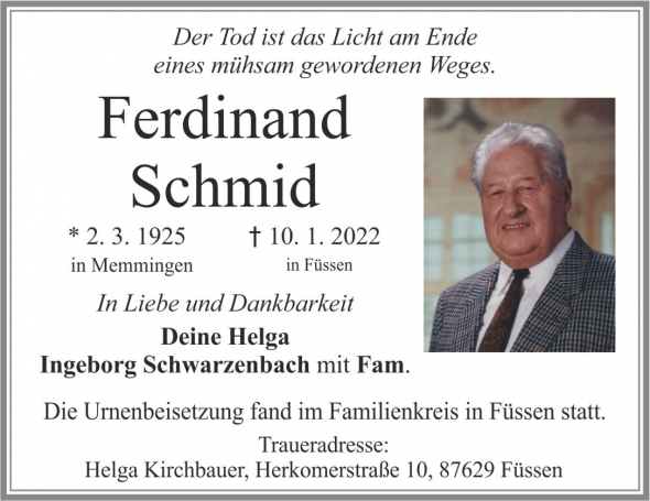 Ferdinand Schmid