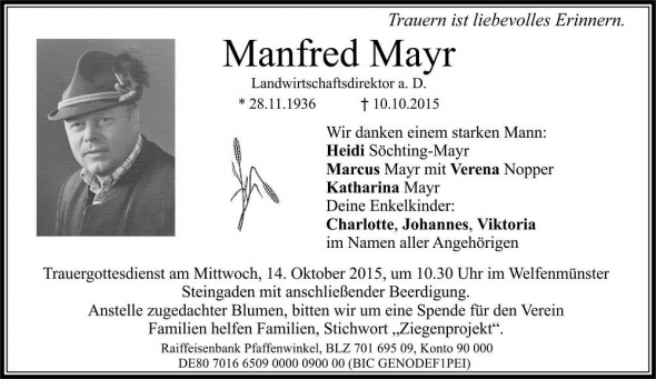 Manfred Mayr