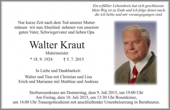 Walter Kraut