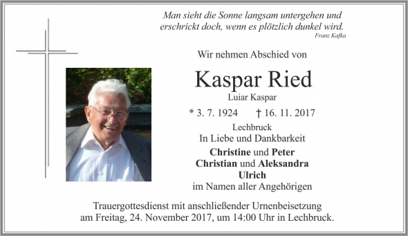 Kaspar Ried