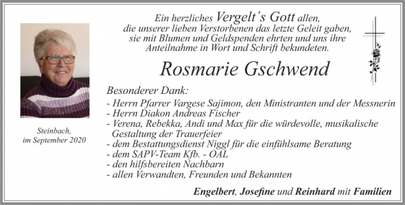 Rosmarie Gschwend