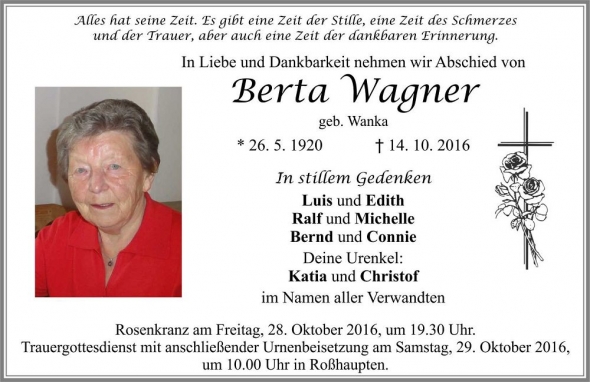 Berta Wagner