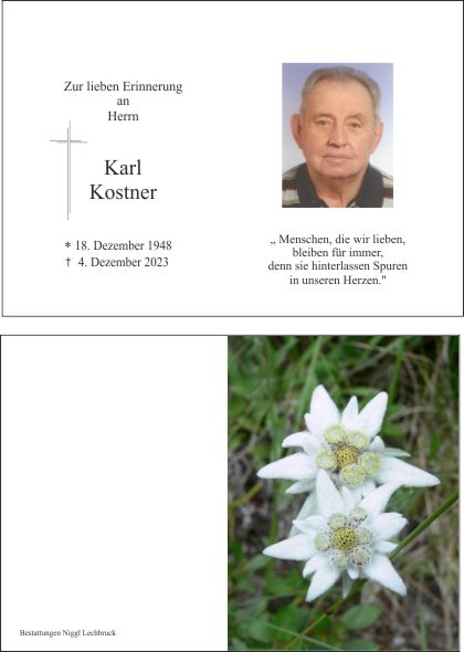 Karl Kostner