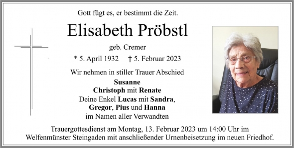 Elisabeth Pröbstl