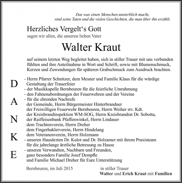 Walter Kraut