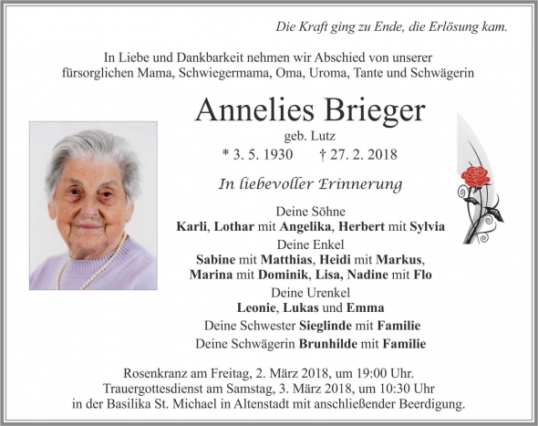 Annelies Brieger