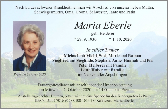 Maria Eberle