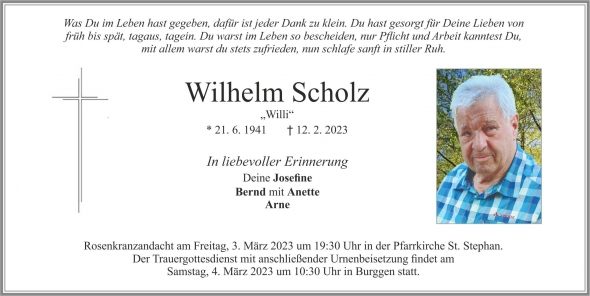 Wilhelm Scholz