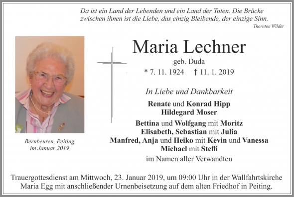Maria Lechner