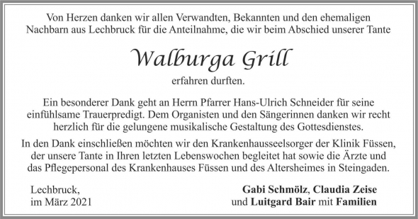 Grill Walburga