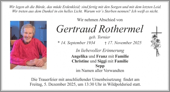 Gertraud Rothermel