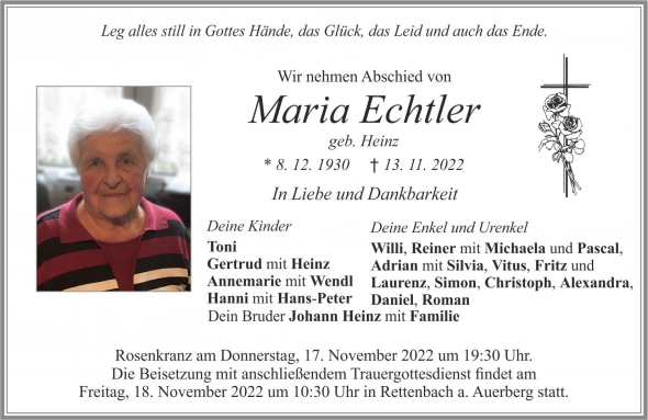 Maria Echtler