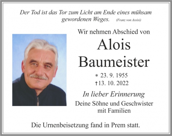Alois Baumeister