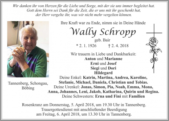 Wally Schropp