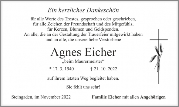 Agnes Eicher
