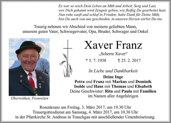 Xaver Franz