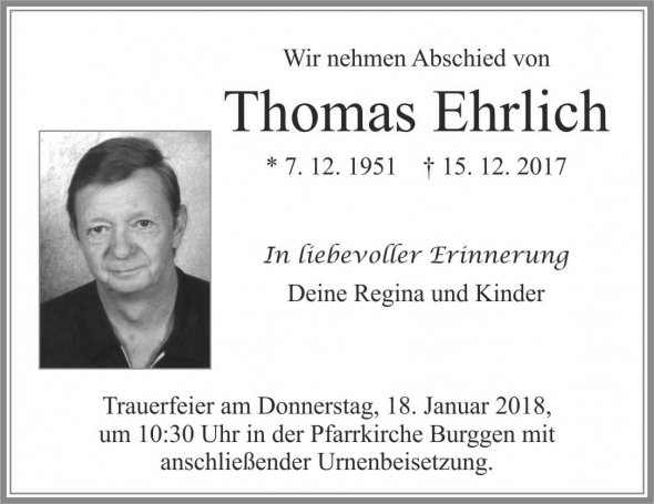 Thomas Ehrlich