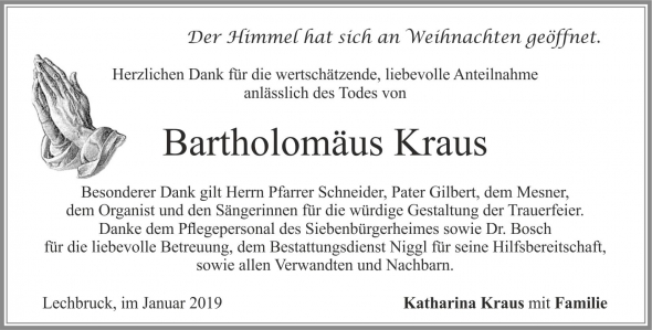 Bartholomäus Kraus
