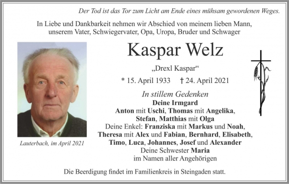 Kaspar Welz