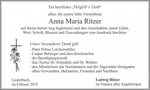Anna Maria Ritzer
