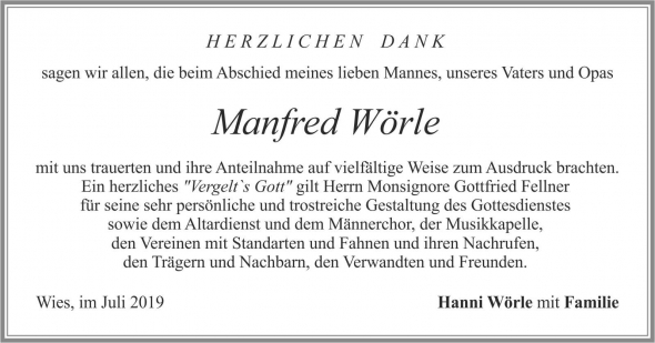 Manfred Wörle