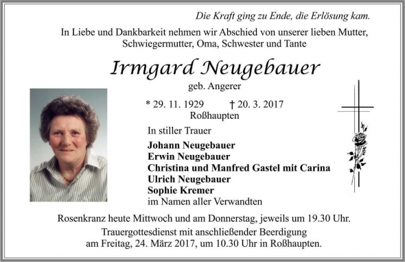 Irmgard Neugebauer