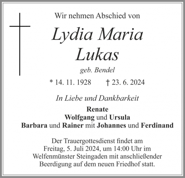 Lydia Lukas