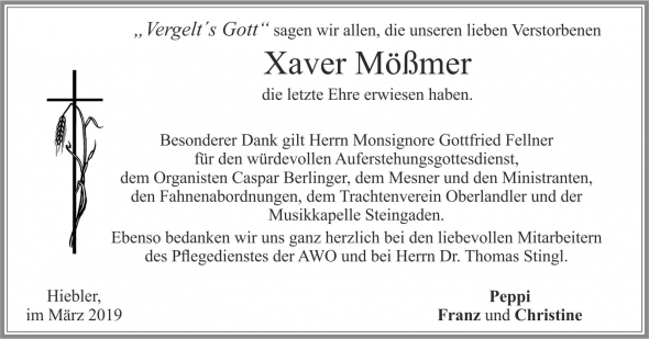 Xaver Mößmer