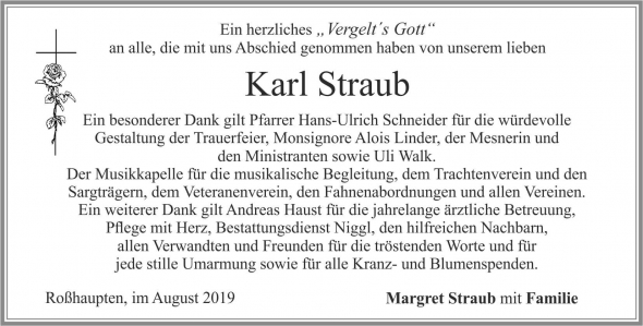Karl Straub