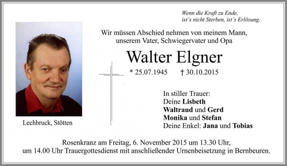 Walter Elgner