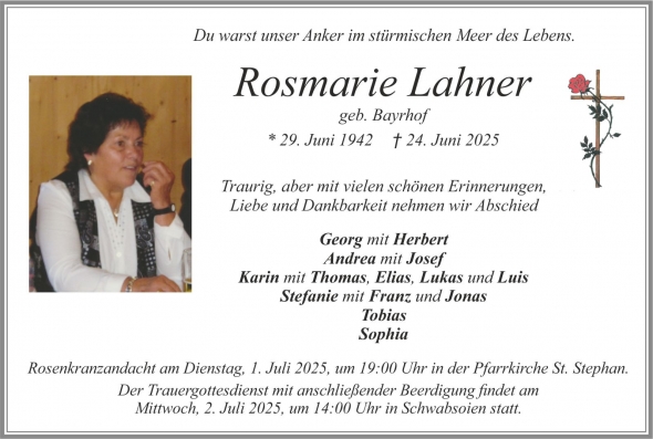 Rosmarie Lahner