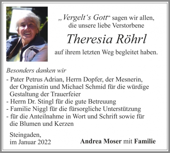 Theresia Röhrl