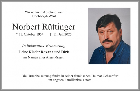 Norbert Rüttinger