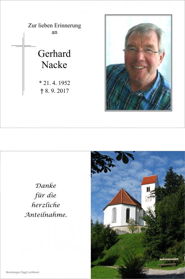 Gerhard Nacke