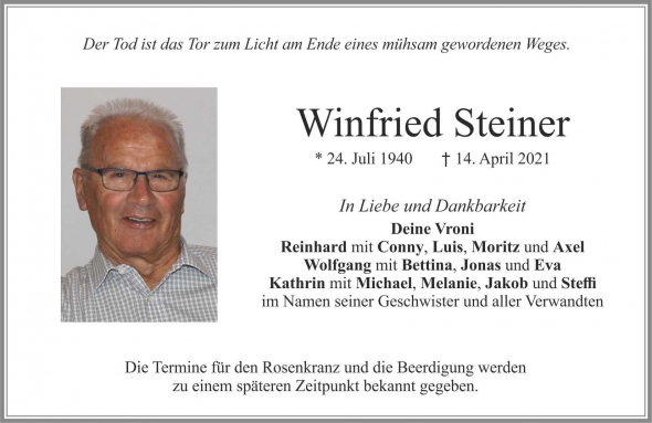Winfried Steiner